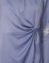 BAJU KURUNG KEDAH MODEN MARIETTE (DUSTY BLUE)
